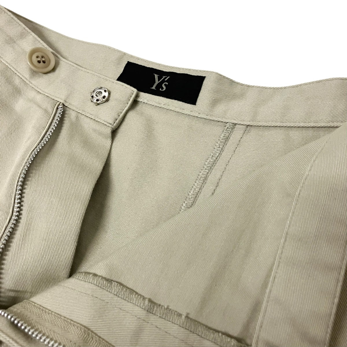 COTTON TWILL GUSSET FLARE SKIRTフレアスカートYZ S80 002