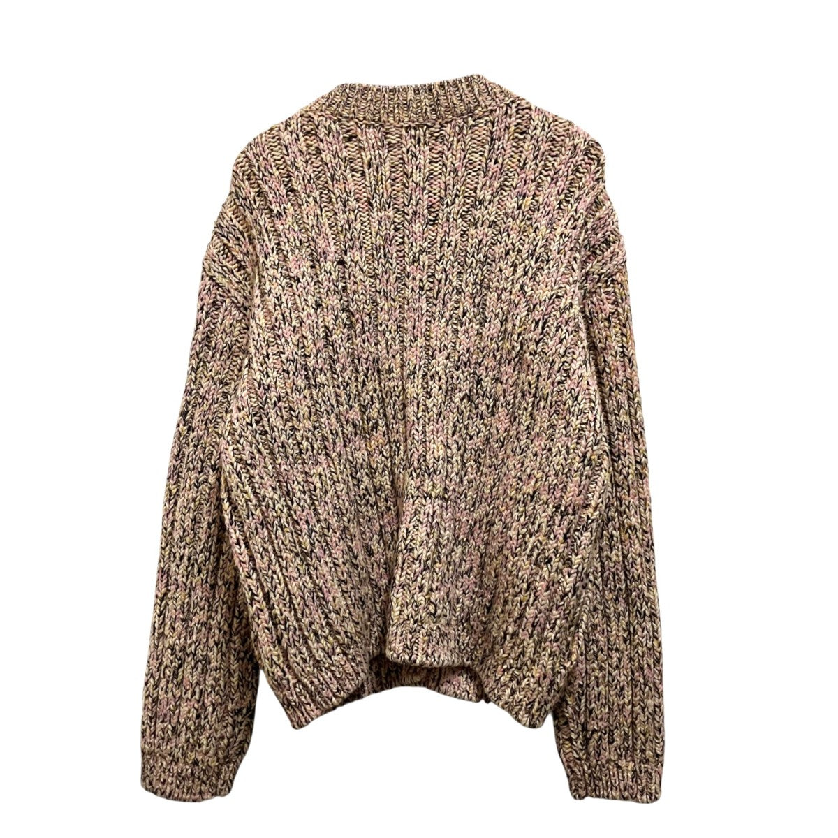 XKEFN Chunky Rib Wool Cardigan in Multicolorニットジャケット810304