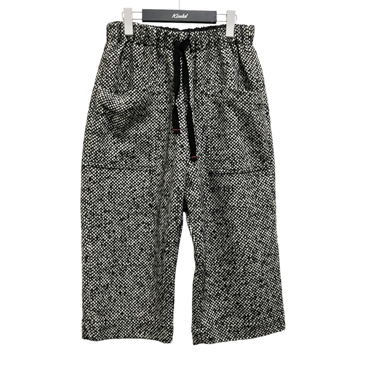 シルク混ニットパンツ