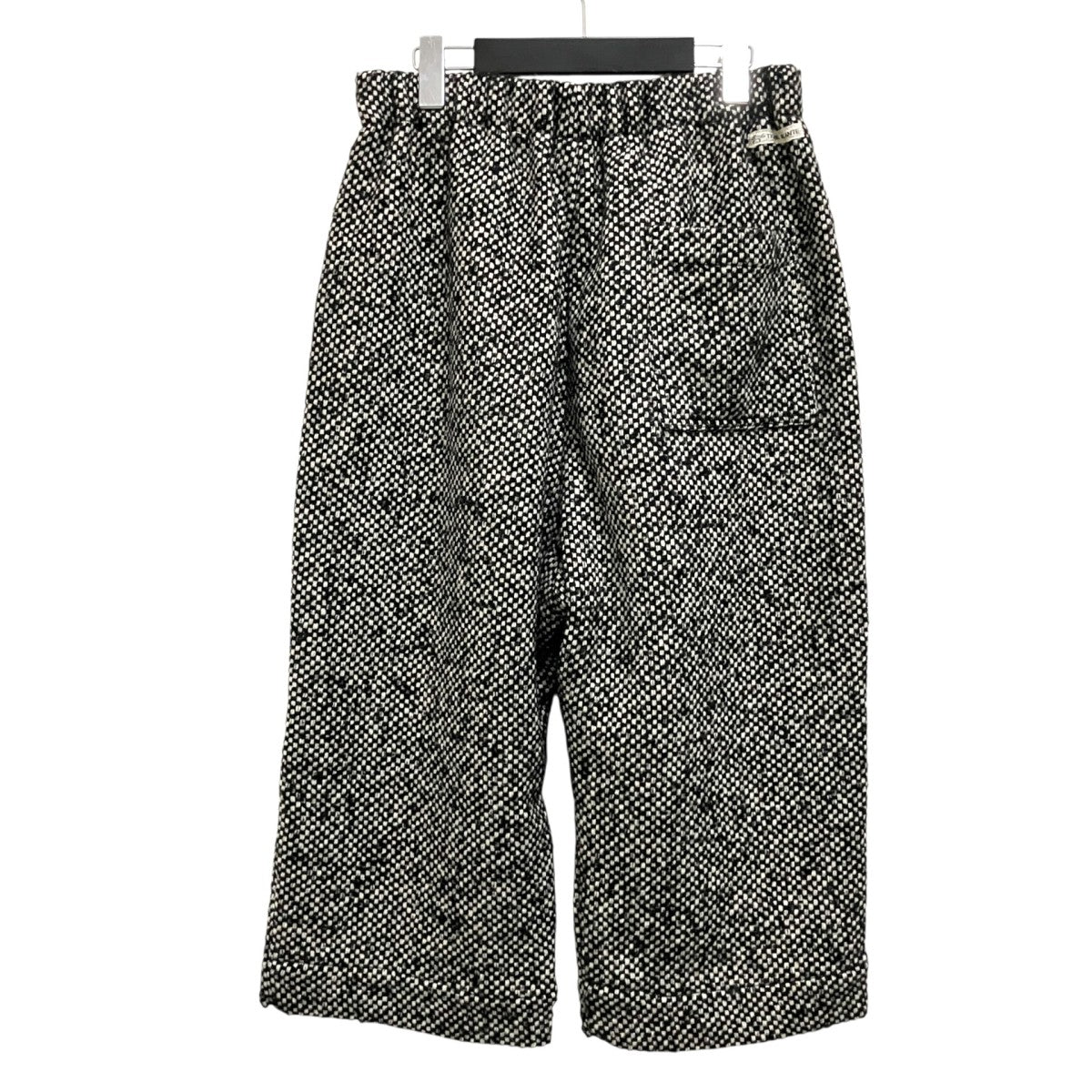 シルク混ニットパンツ