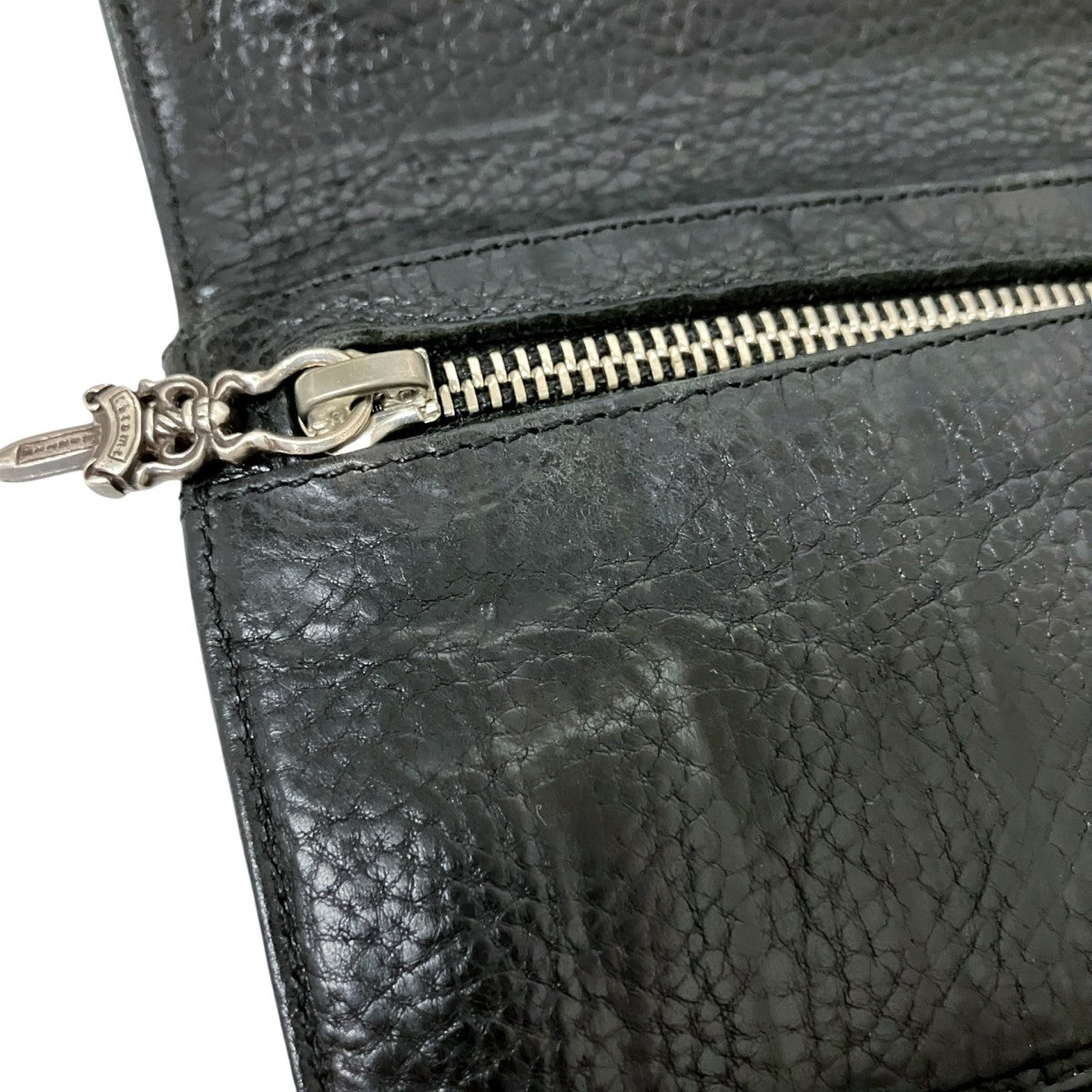 CHROME HEARTS WAVE CROSS BALL長財布 古着・中古-7枚目のアイテム画像