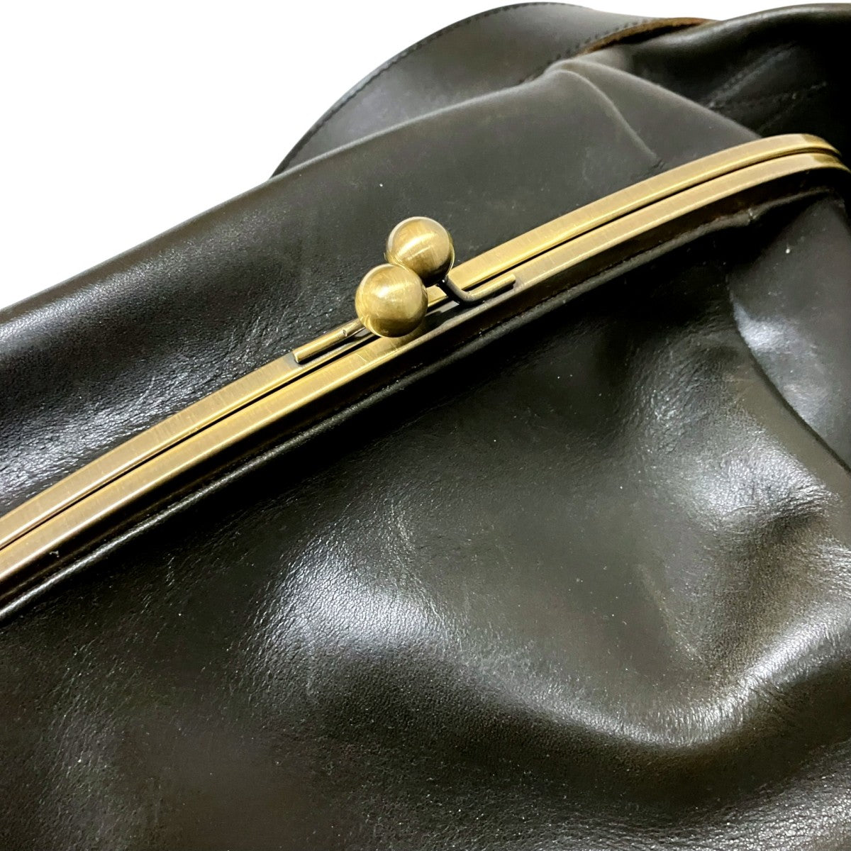 レザーショルダーバッグ