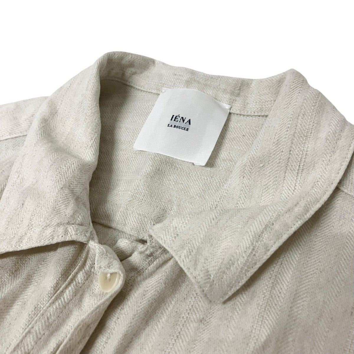 リネンコットンへリンボーン CPOシャツ長袖シャツ23 050 914 1140 2