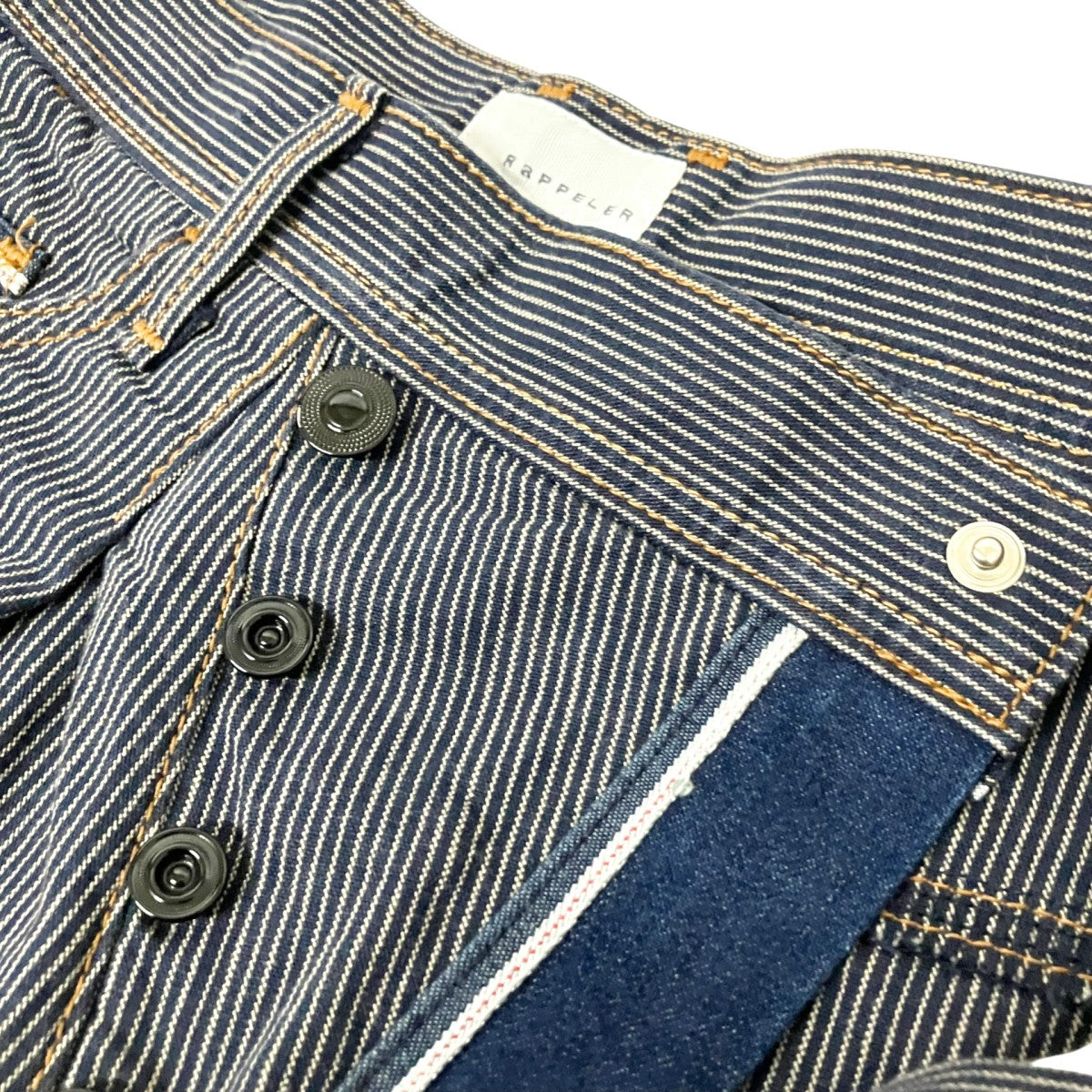 HETEROMORPHIC TUCK DENIM PANTSデニムパンツRP212 02017