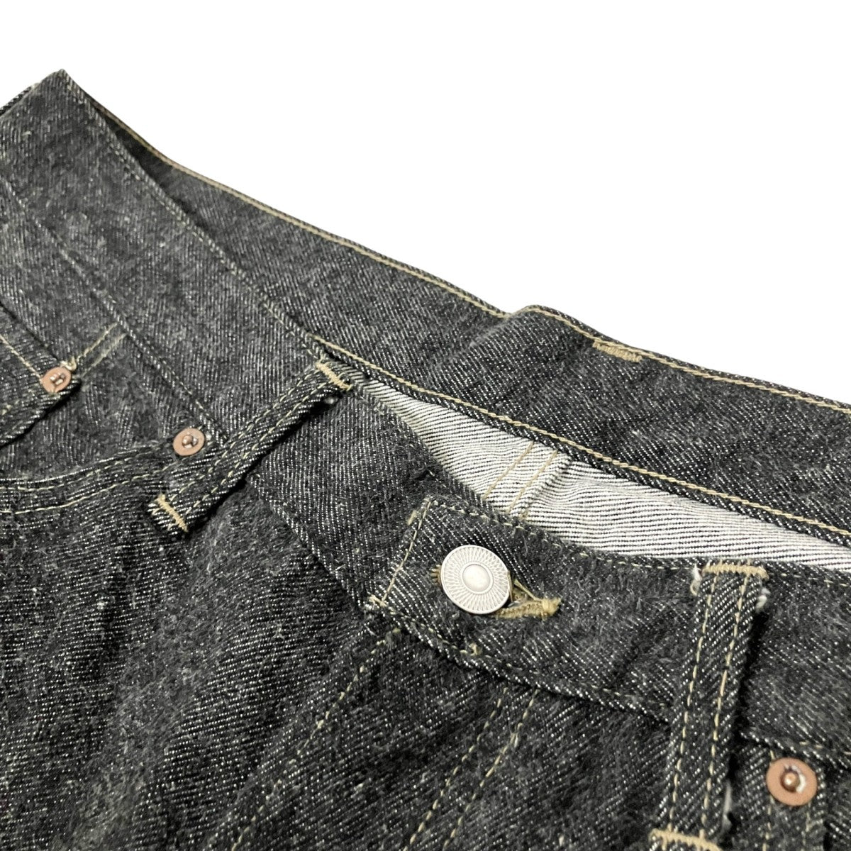 23AWBlack Washed Denim Pantsデニムパンツ23AAP 04 11H