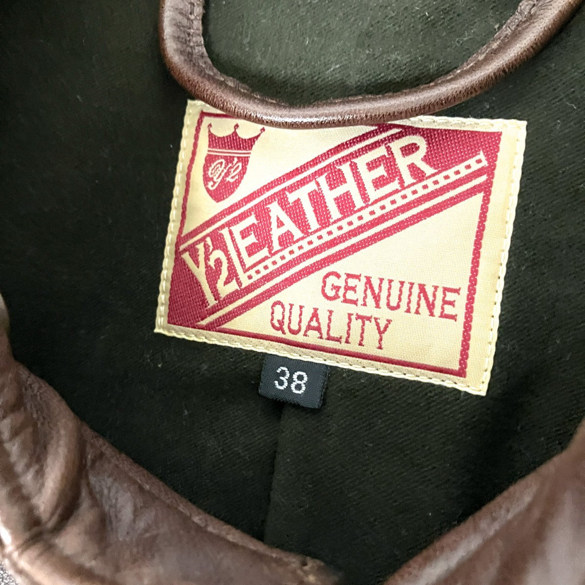 Y’2 LEATHER レザージャケットLS 15 古着・中古-4枚目のアイテム画像