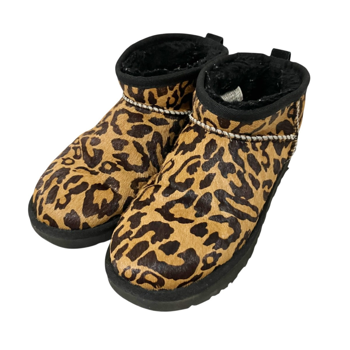 LASSIC ULTRA MINI PLAINS LEOPARDレオパード柄ムートンブーツ1125352