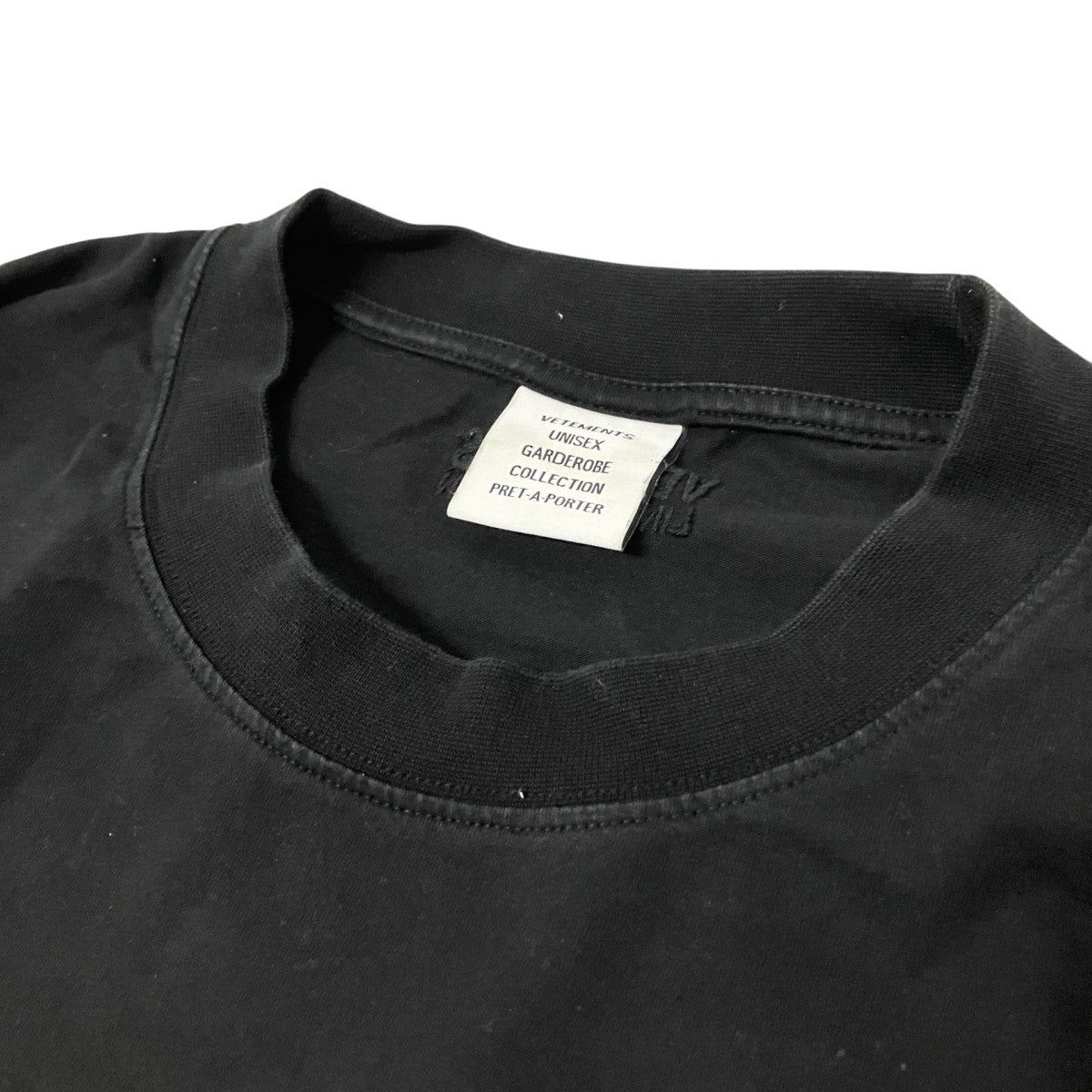 VETEMENTS Double Anarchy Longsleeve T-Shirt長袖カットソー 古着・中古-3枚目のアイテム画像