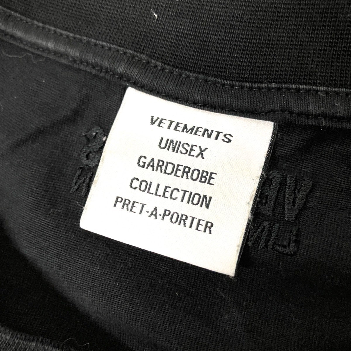 VETEMENTS Double Anarchy Longsleeve T-Shirt長袖カットソー 古着・中古-4枚目のアイテム画像