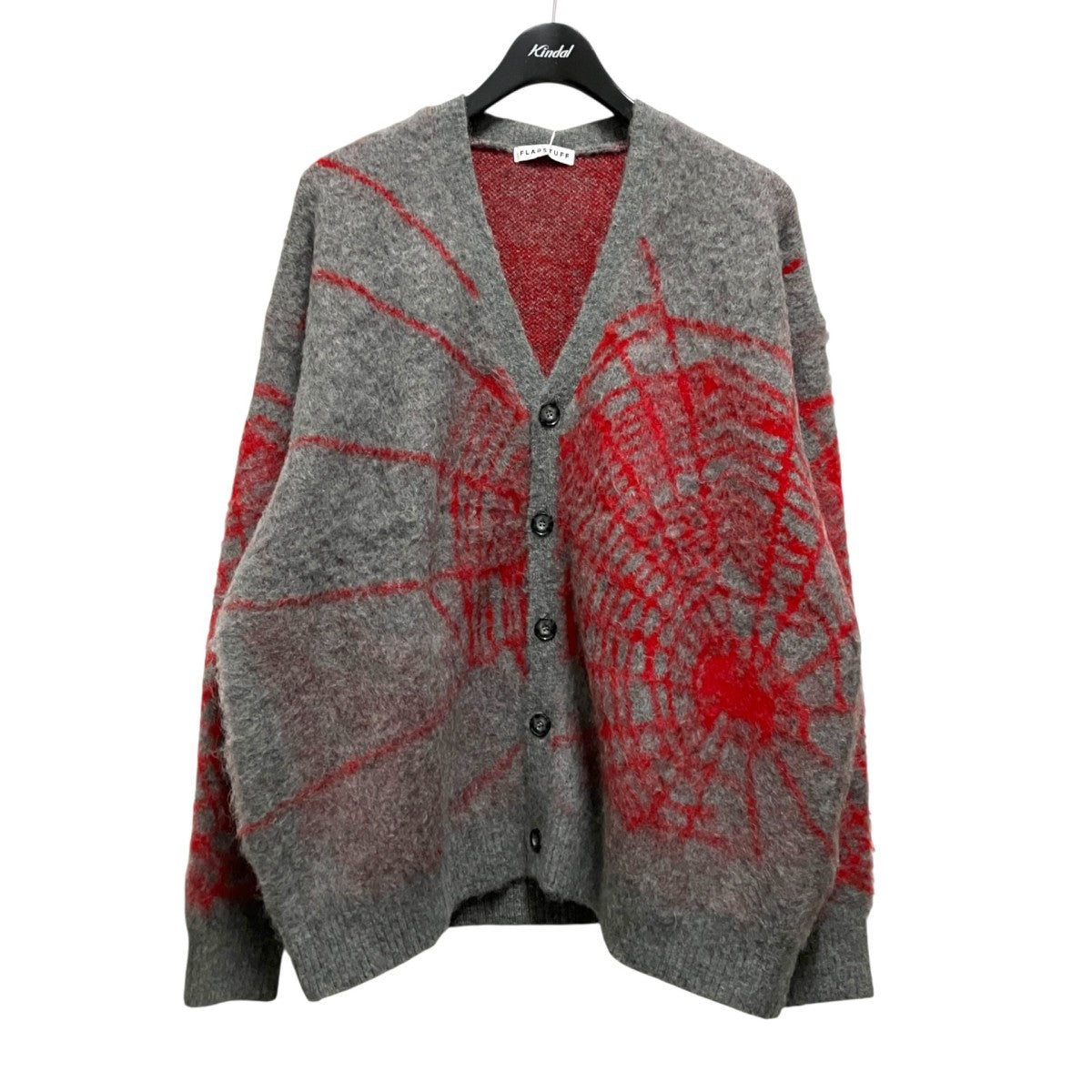 SPIDER WEB MOHAIR CARDIGANモヘヤ混ニットカーディガンFS1269
