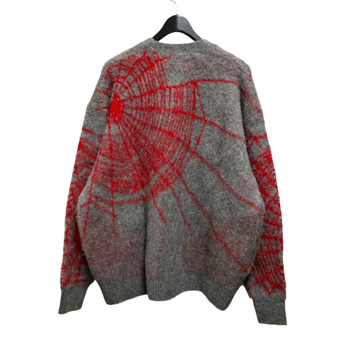 SPIDER WEB MOHAIR CARDIGANモヘヤ混ニットカーディガンFS1269
