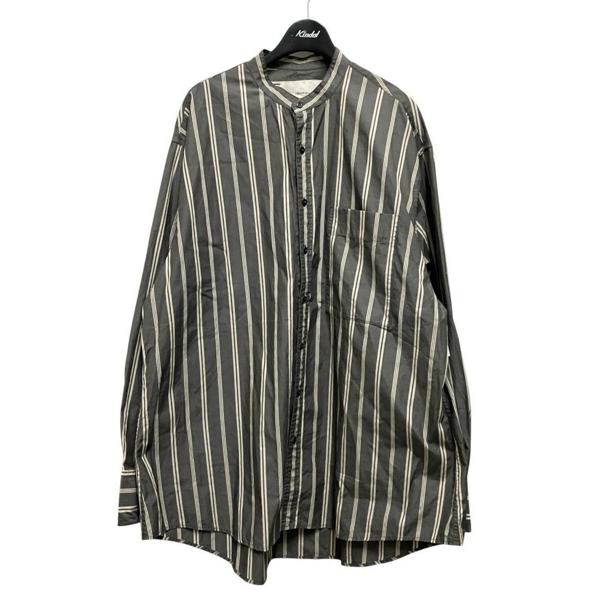 Stripe Over Shirts長袖シャツ12320416