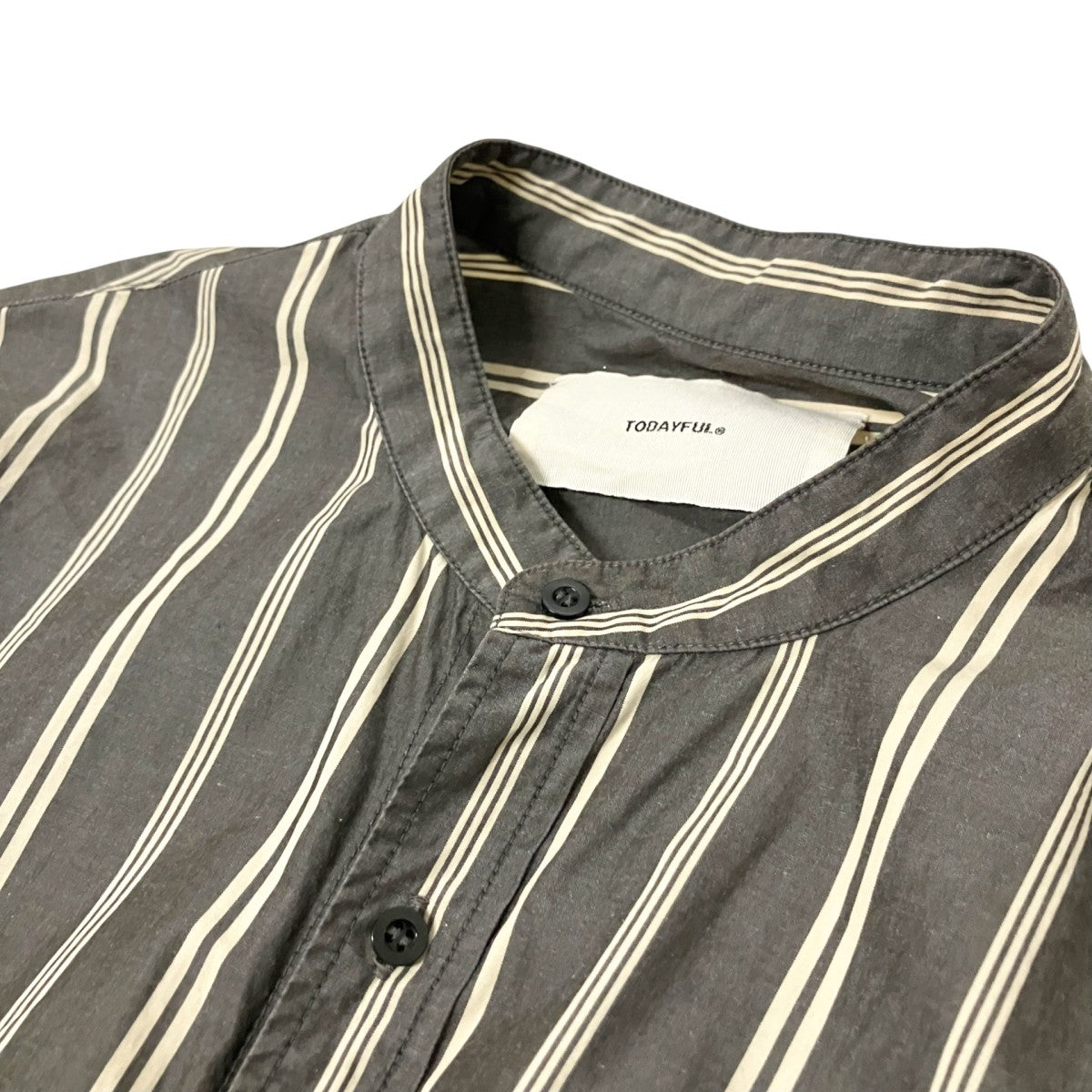 Stripe Over Shirts長袖シャツ12320416