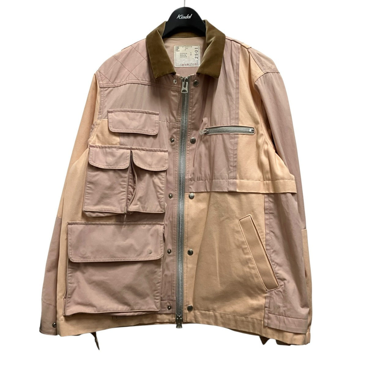 Cotton Nylon Oxford Blousonジップジャケット21 02501M