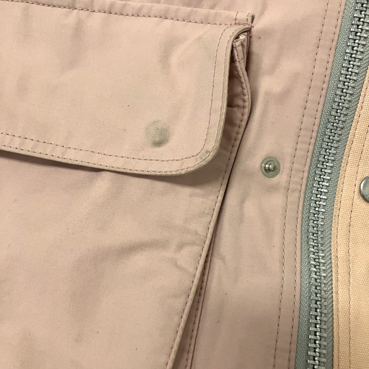 Cotton Nylon Oxford Blousonジップジャケット21 02501M