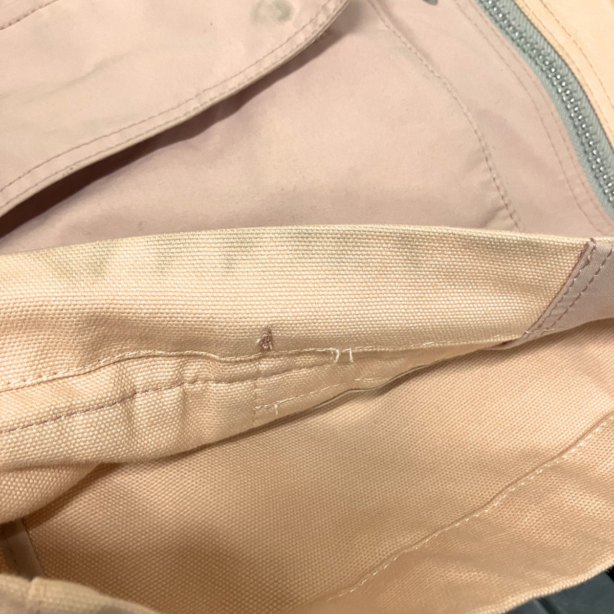 Cotton Nylon Oxford Blousonジップジャケット21 02501M