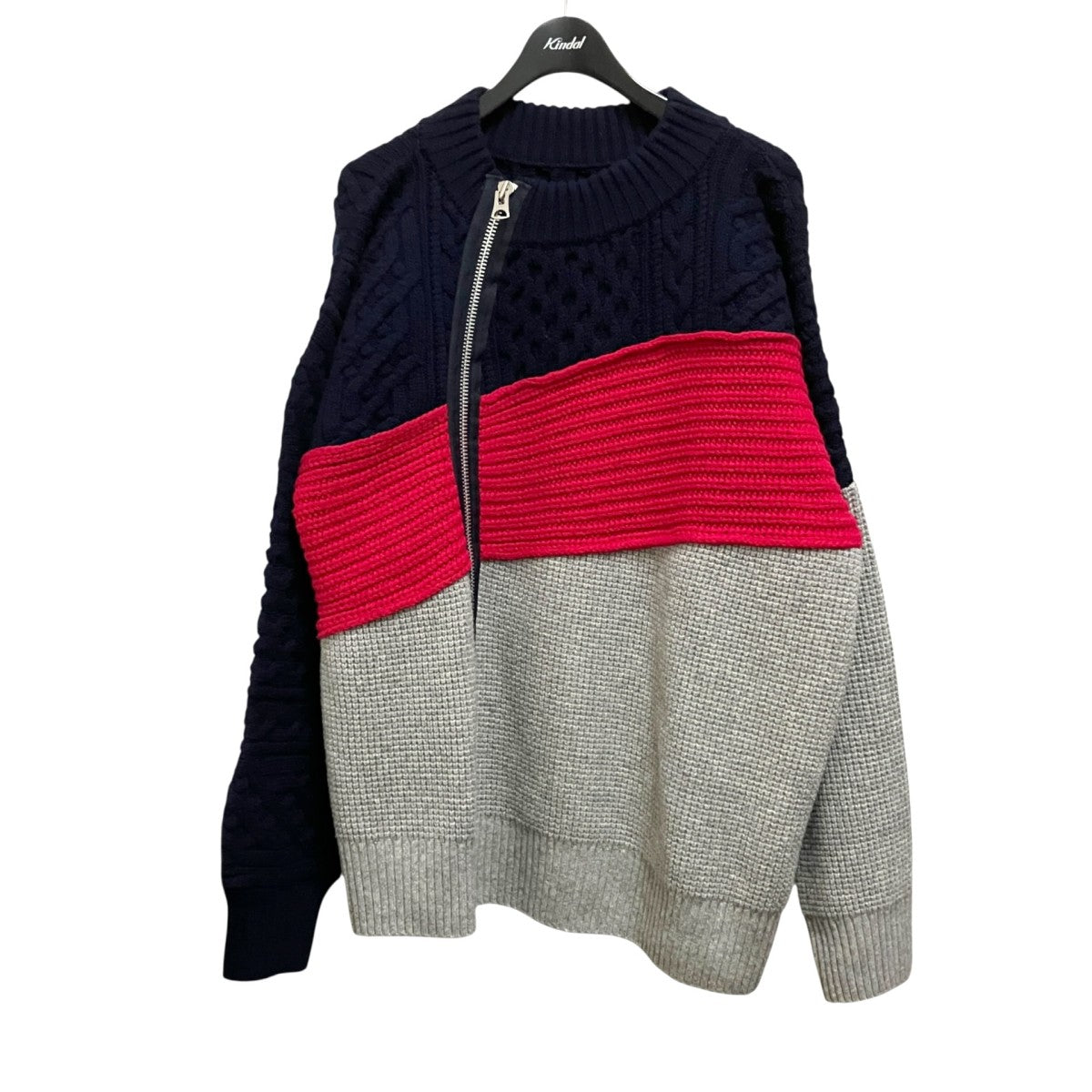 Wool Knit Blousonジップニット21 02611M