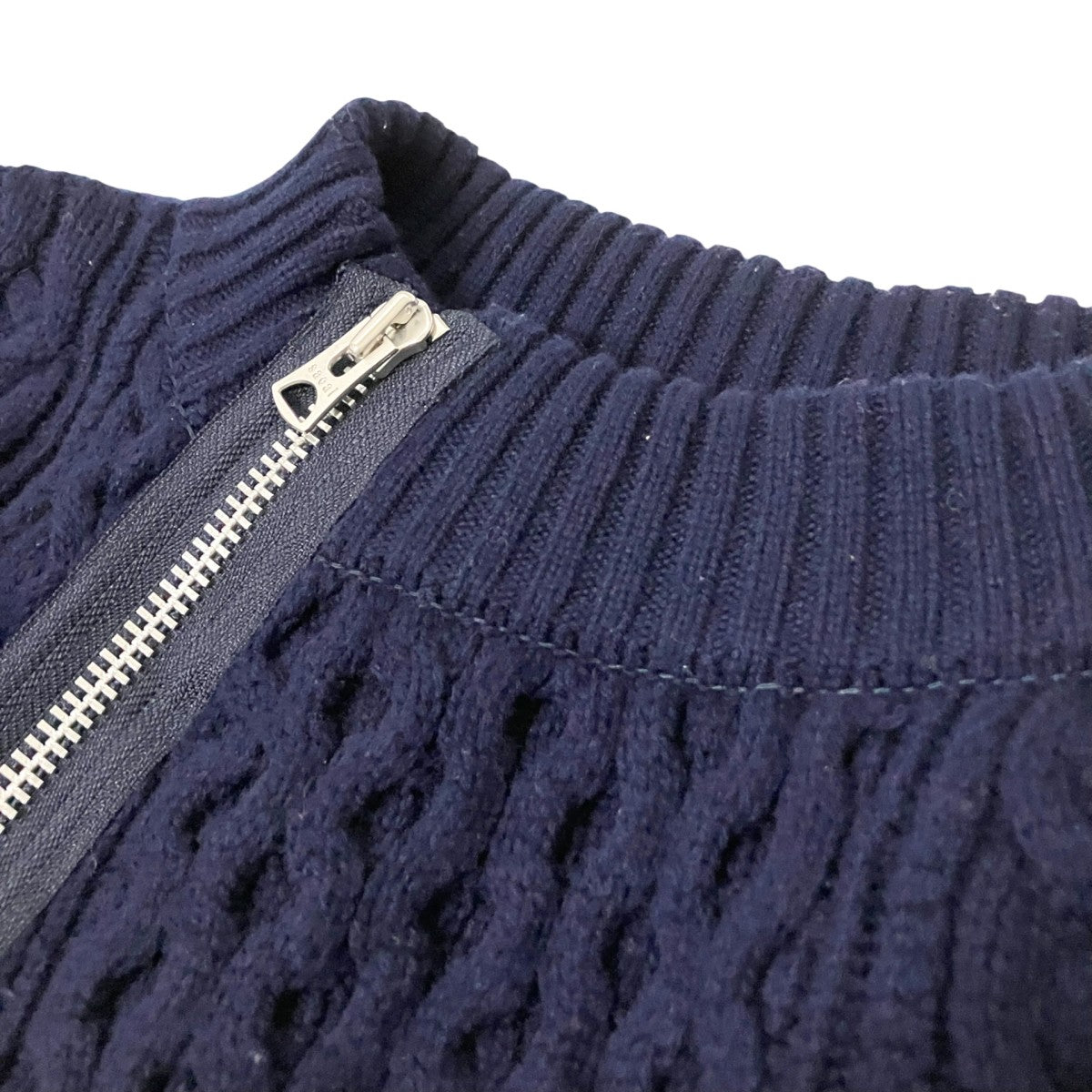 Wool Knit Blousonジップニット21 02611M