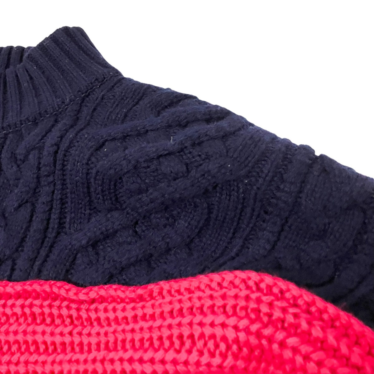 Wool Knit Blousonジップニット21 02611M
