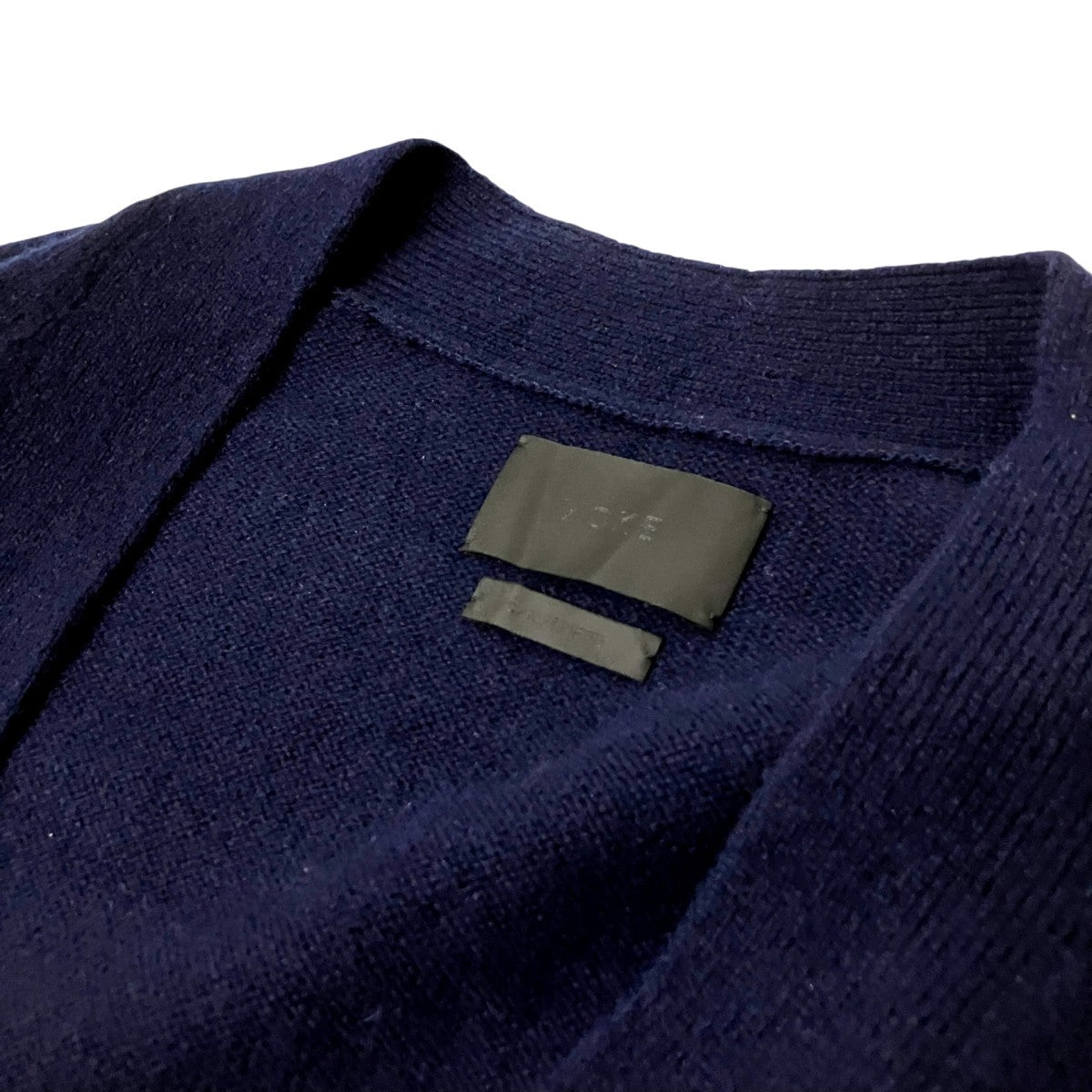 PAINTED ELBOW PATCH CARDIGANニットカーディガンYK24FW0821S
