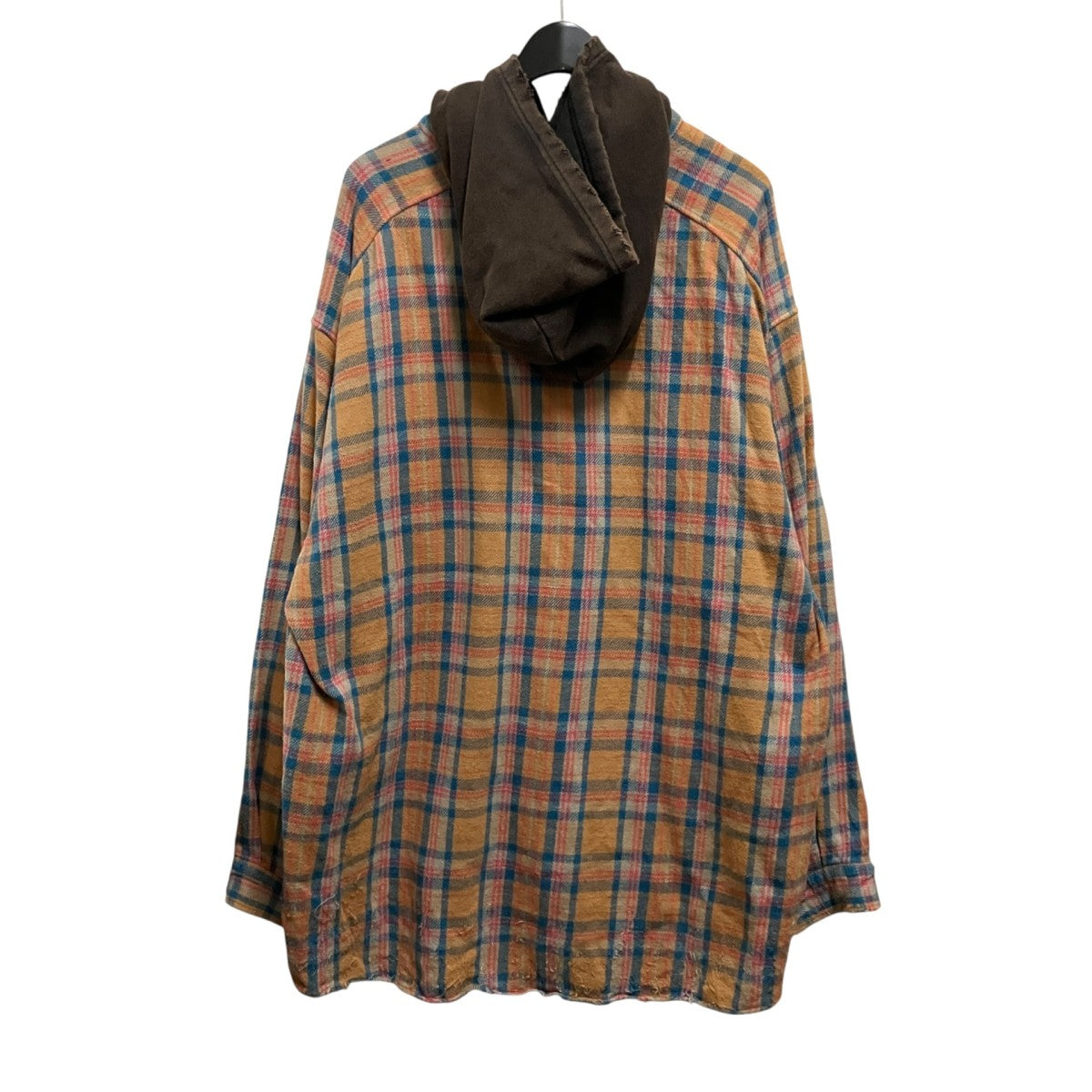 NEL CHECK HOODIE SHIRTチェックシャツANC SH67 B