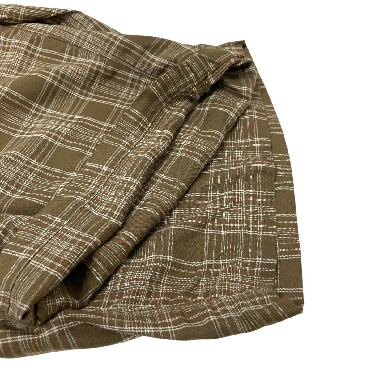 ANCELLM AGING CHECK BELT-LESS SLACKSチェックパンツANC PT104 古着・中古-6枚目のアイテム画像