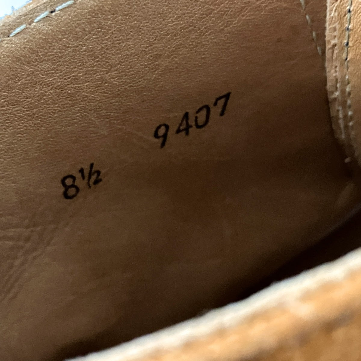 WAREHOUSE DEER SUEDE BOOTSレースアップシューズ9407 古着・中古-6枚目のアイテム画像