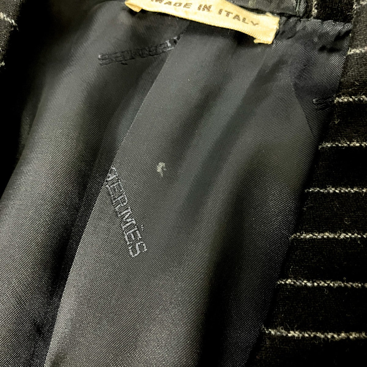 HERMES テーラードジャケットG9125 古着・中古-4枚目のアイテム画像