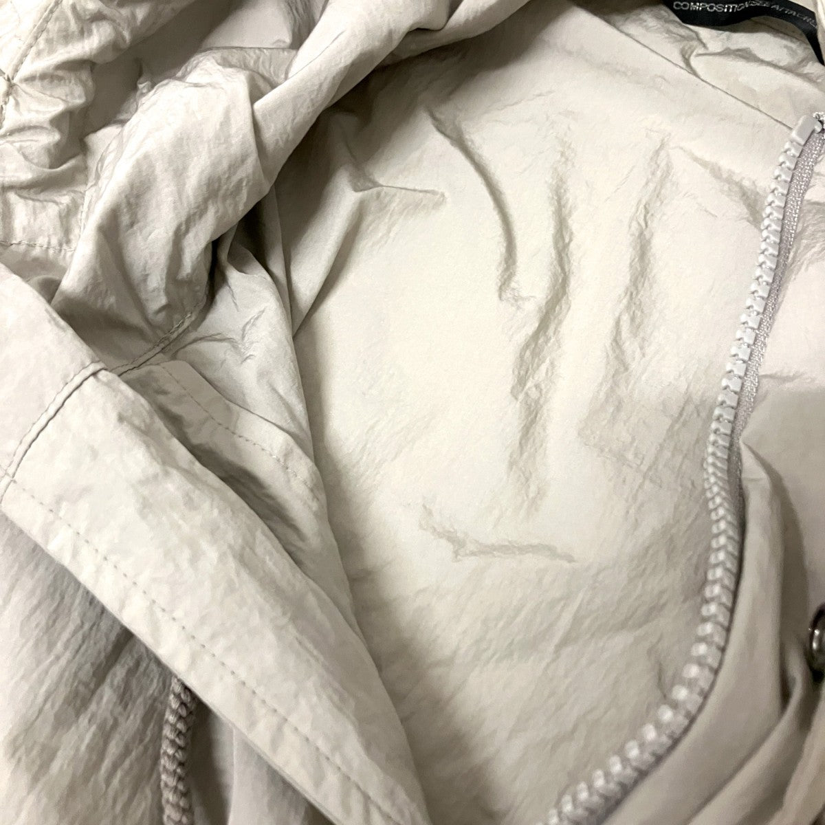 Y’s JET TAFFETA 4 POCKET BLOUSONフーデットジャケットYK Y02 600 NY 古着・中古-4枚目のアイテム画像