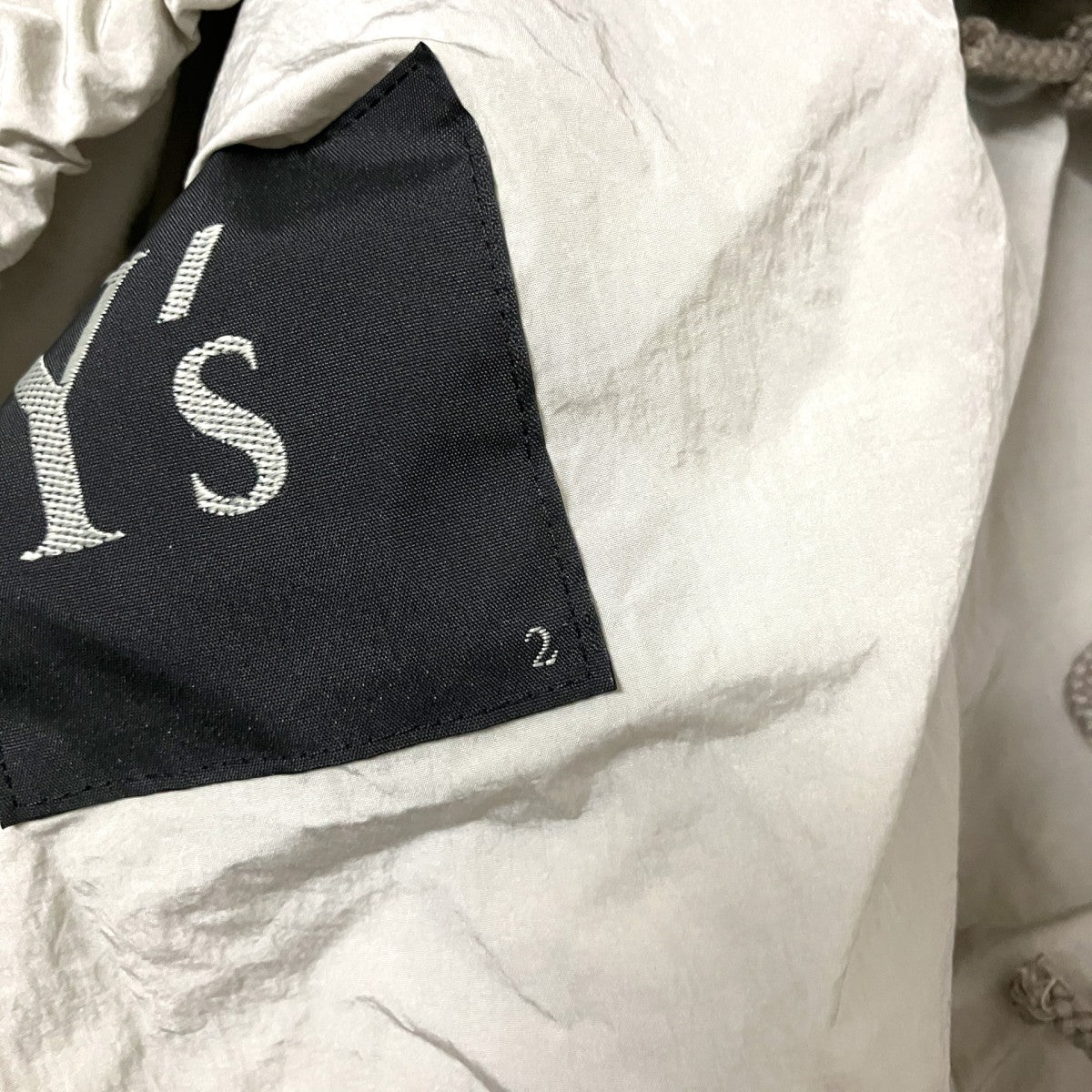 Y’s JET TAFFETA 4 POCKET BLOUSONフーデットジャケットYK Y02 600 NY 古着・中古-6枚目のアイテム画像