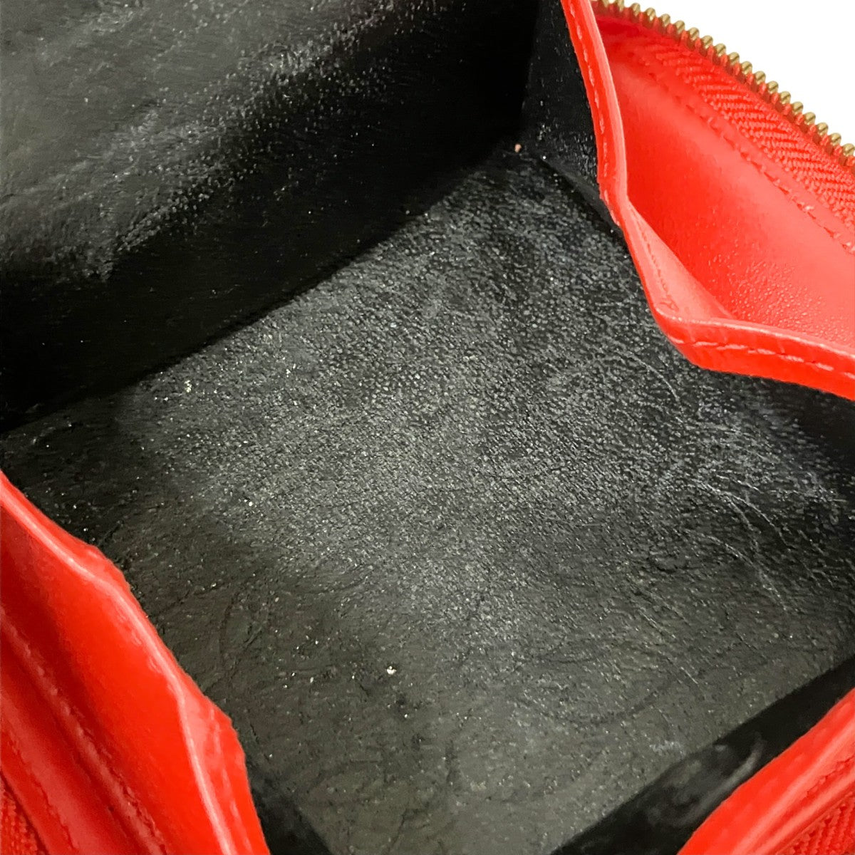 COMME des GARCONS ラウンドジップ2つ折り財布 古着・中古-9枚目のアイテム画像