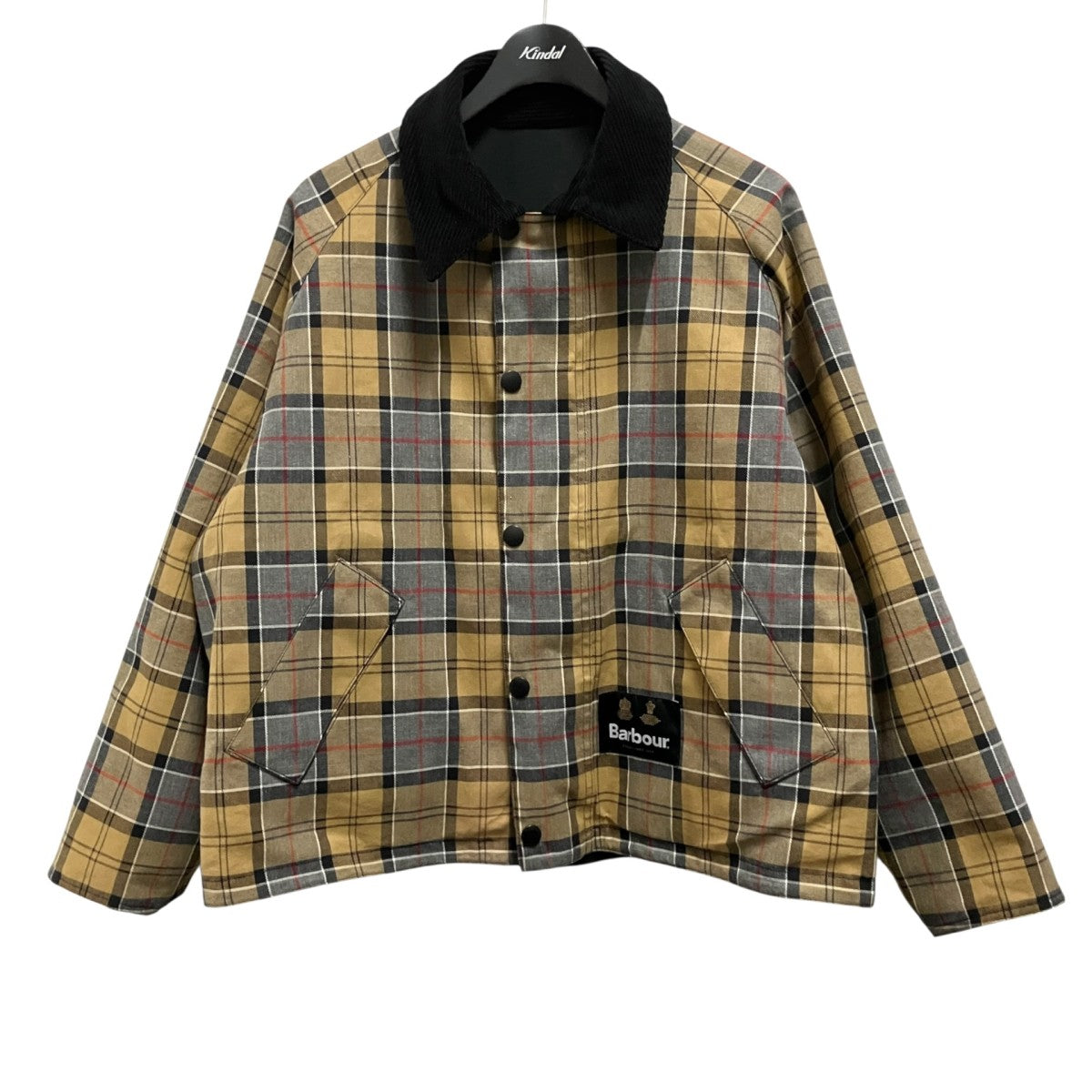 Barbour×ADAM ET ROPE TRANSPORTリバーシブルジャケット222MCA0810 古着・中古-3枚目のアイテム画像