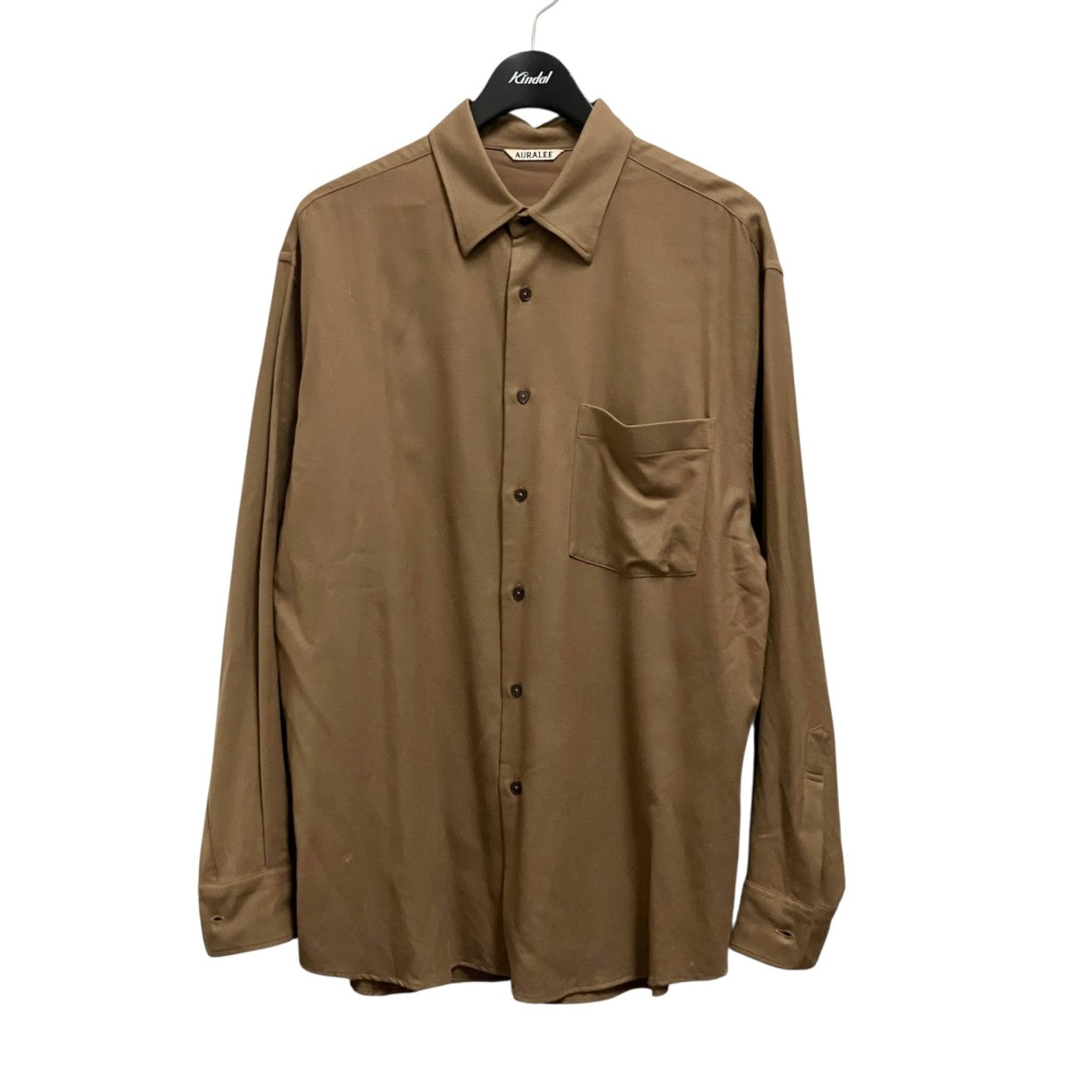 AURALEE SUPER LIGHT WOOL SHIRTS長袖シャツA21AS01OS 古着・中古-1枚目のアイテム画像