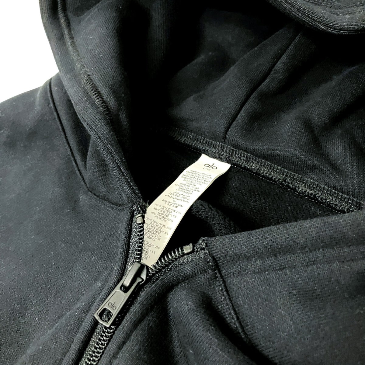 alo Renown Full Zip HoodieジップパーカーU4011R 古着・中古-3枚目のアイテム画像