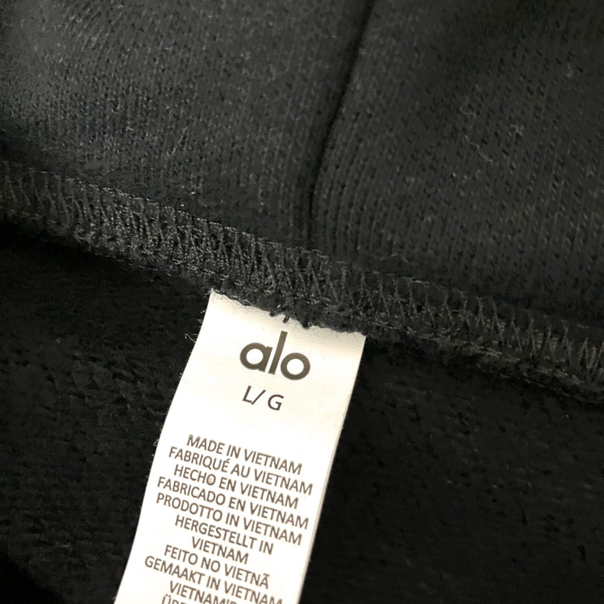 alo Renown Full Zip HoodieジップパーカーU4011R 古着・中古-4枚目のアイテム画像