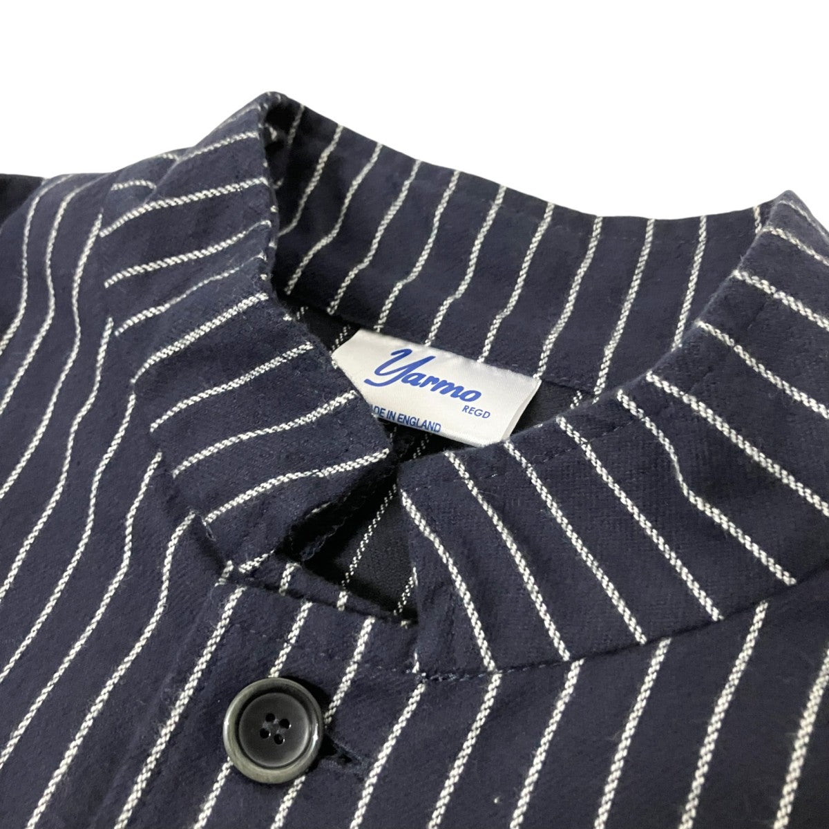 ストライプロングコートYAR 22AW CO15
