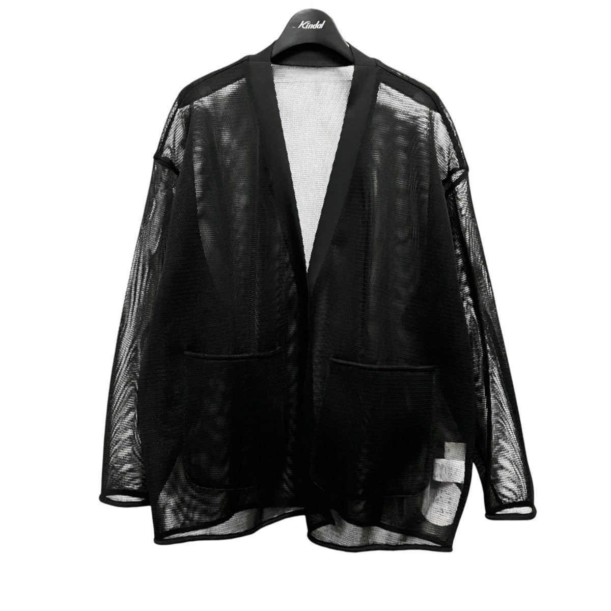 Pois-04 double mesh Cardiganメッシュカーディガン