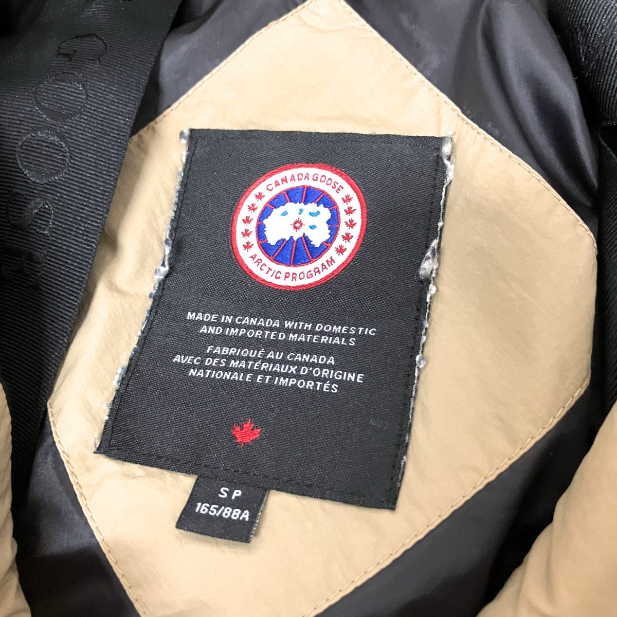 CANADA GOOSE Bryden Pufferダウンジャケット2621WBJ 古着・中古-5枚目のアイテム画像