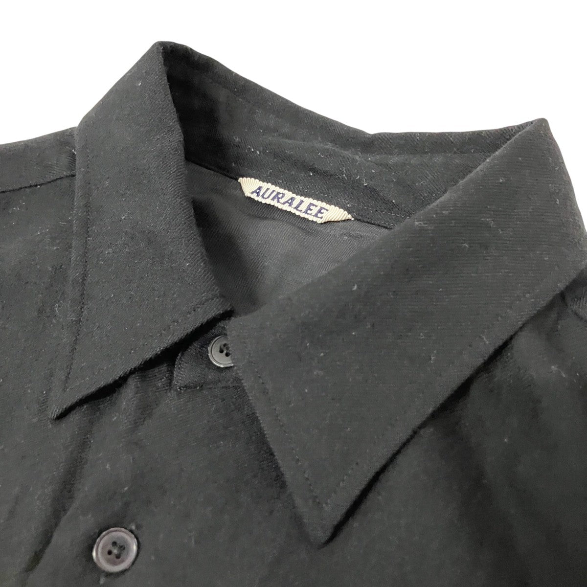 SUPER LIGHT WOOL SHIRTS長袖シャツA21AS010S
