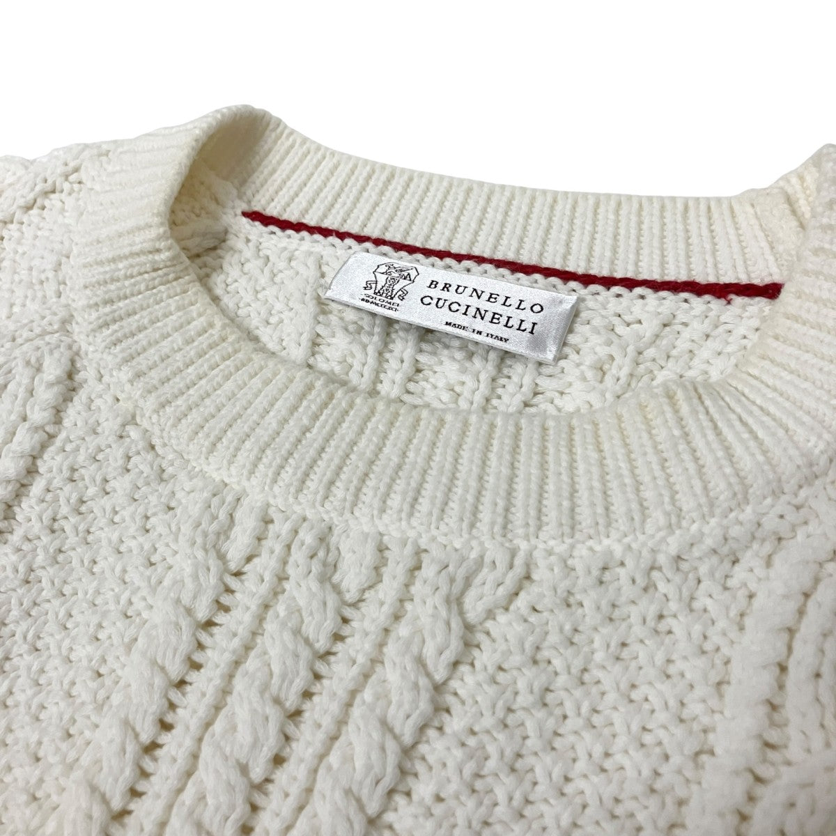 BRUNELLO CUCINELLI ケーブルニット 古着・中古-3枚目のアイテム画像