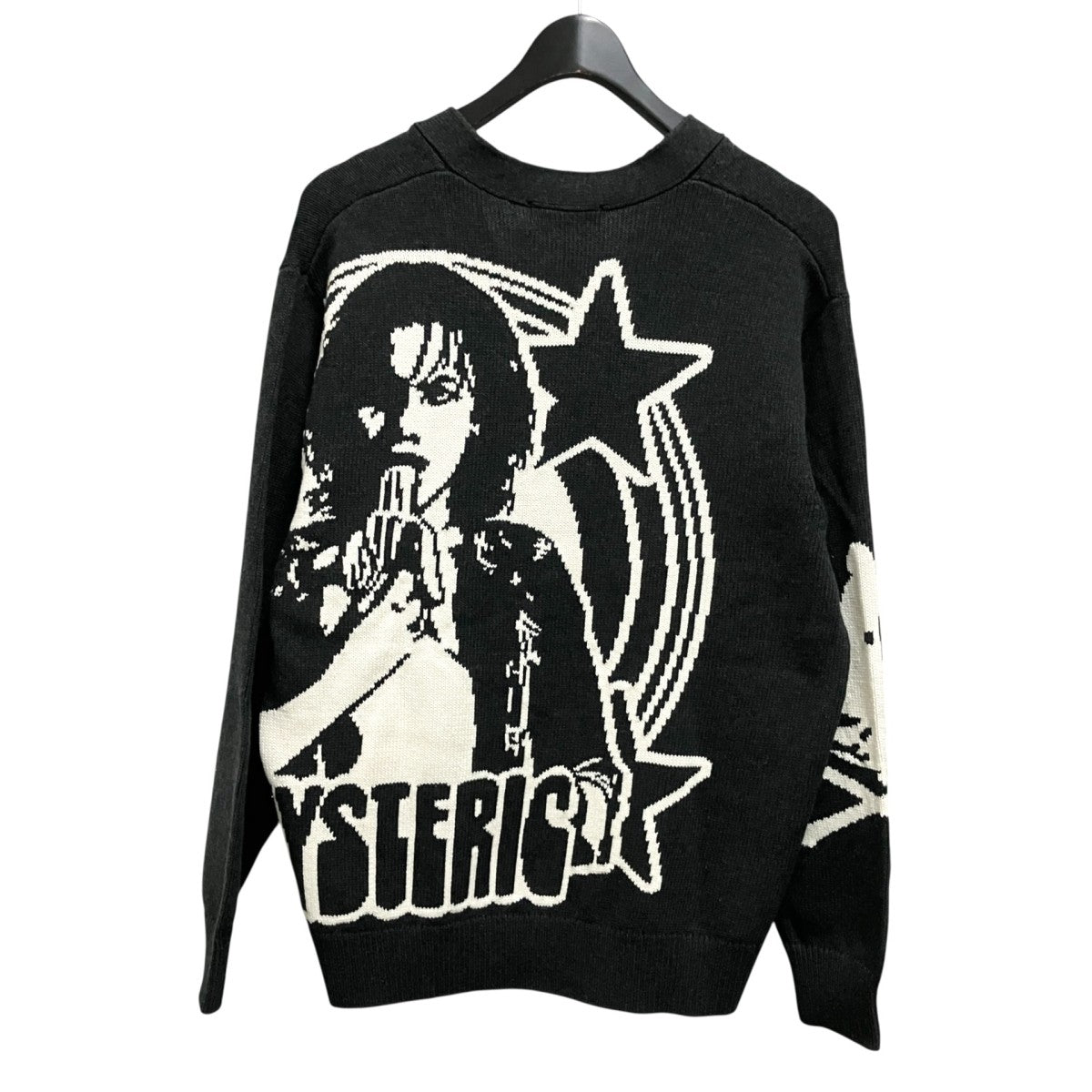 HYSTERIC WOMAN編込 カーディガンニットカーディガン02263ND01