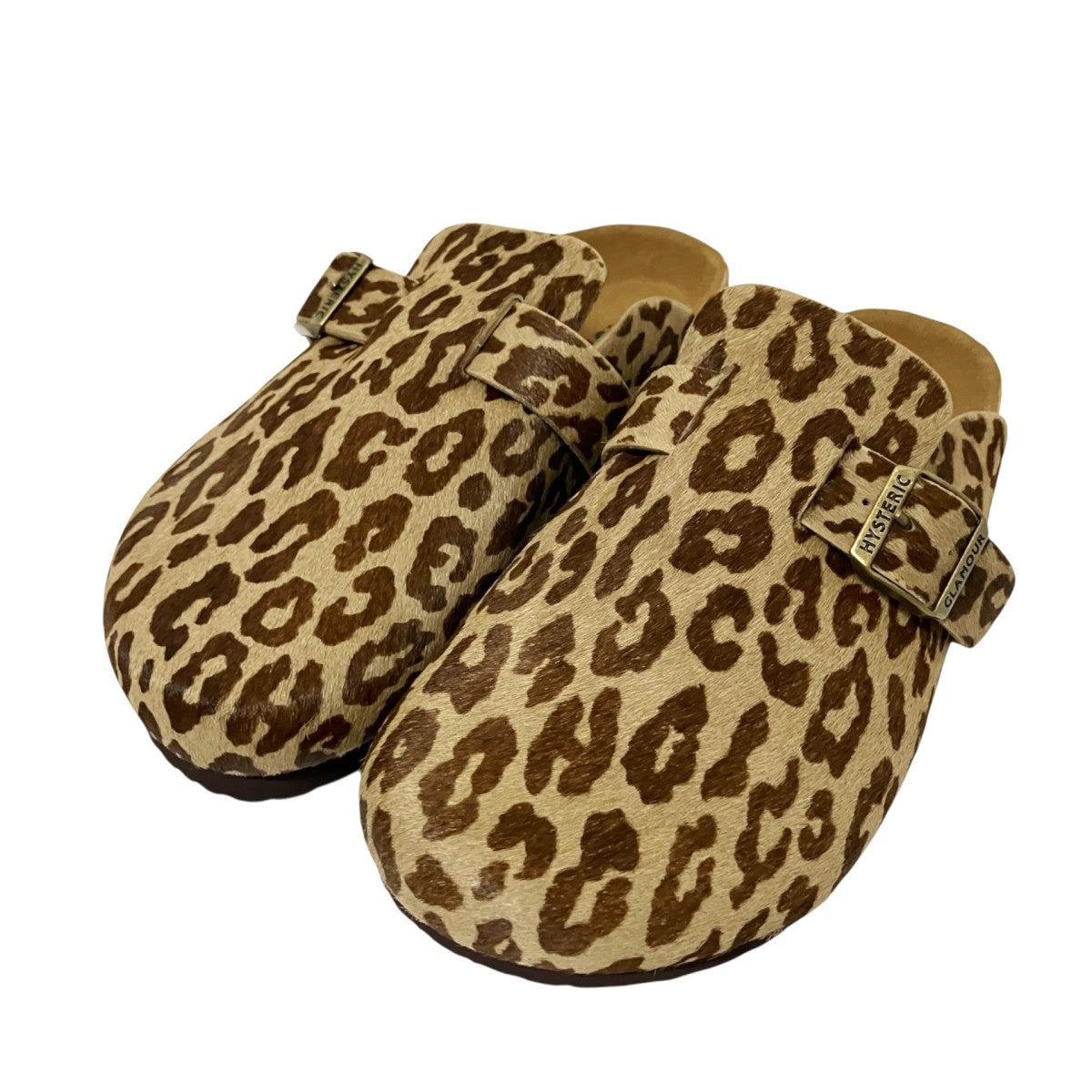 26AWHG LEOPARDクロッグサンダル01263QS02