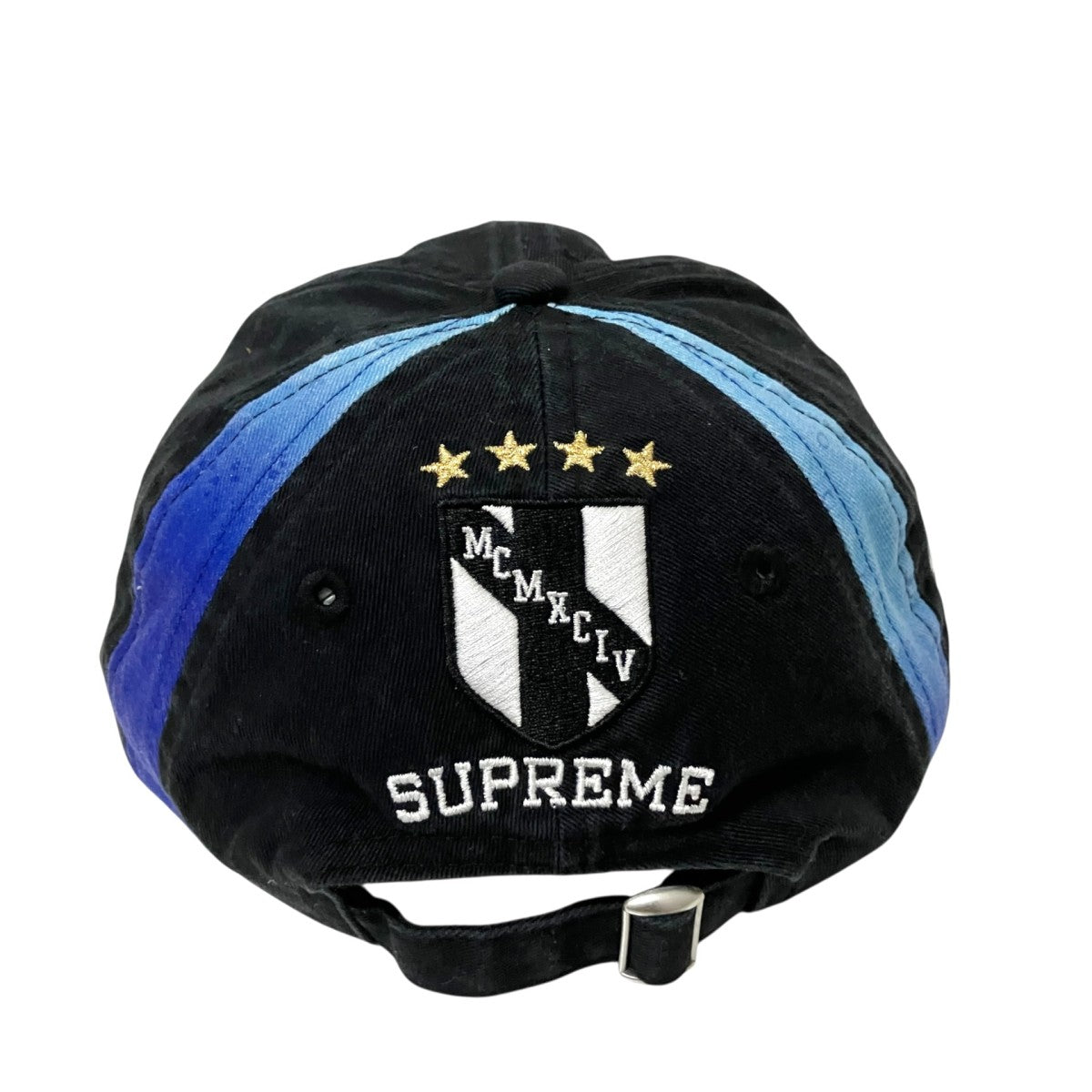 Supreme(シュプリーム) Fiji 6-Panel Capロゴキャップ ブラック
