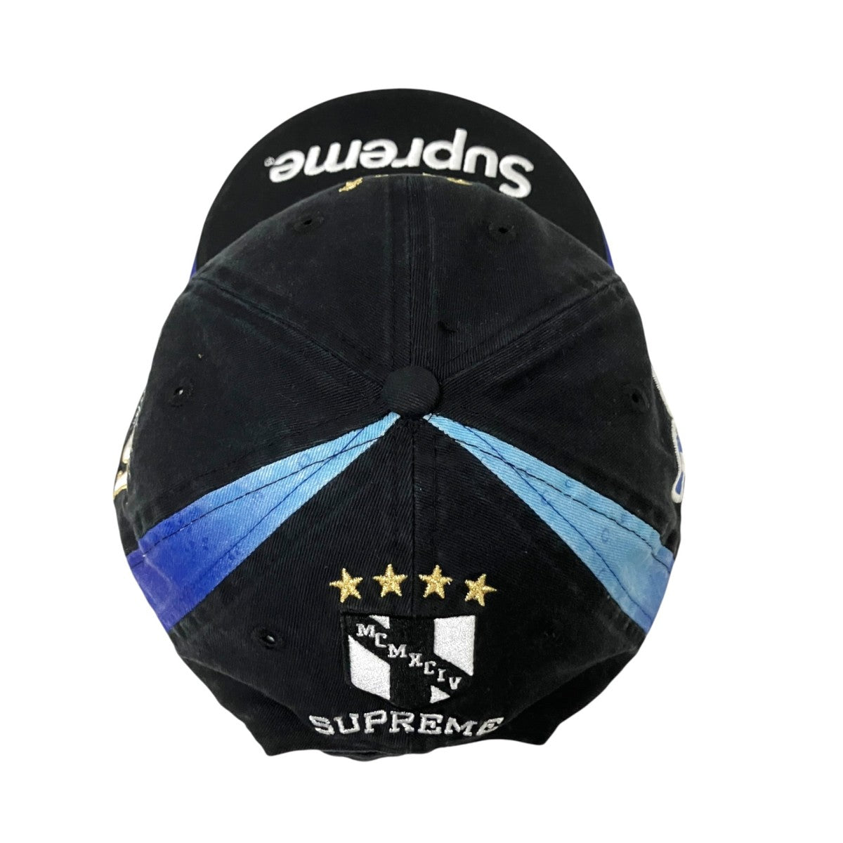 Supreme(シュプリーム) Fiji 6-Panel Capロゴキャップ ブラック