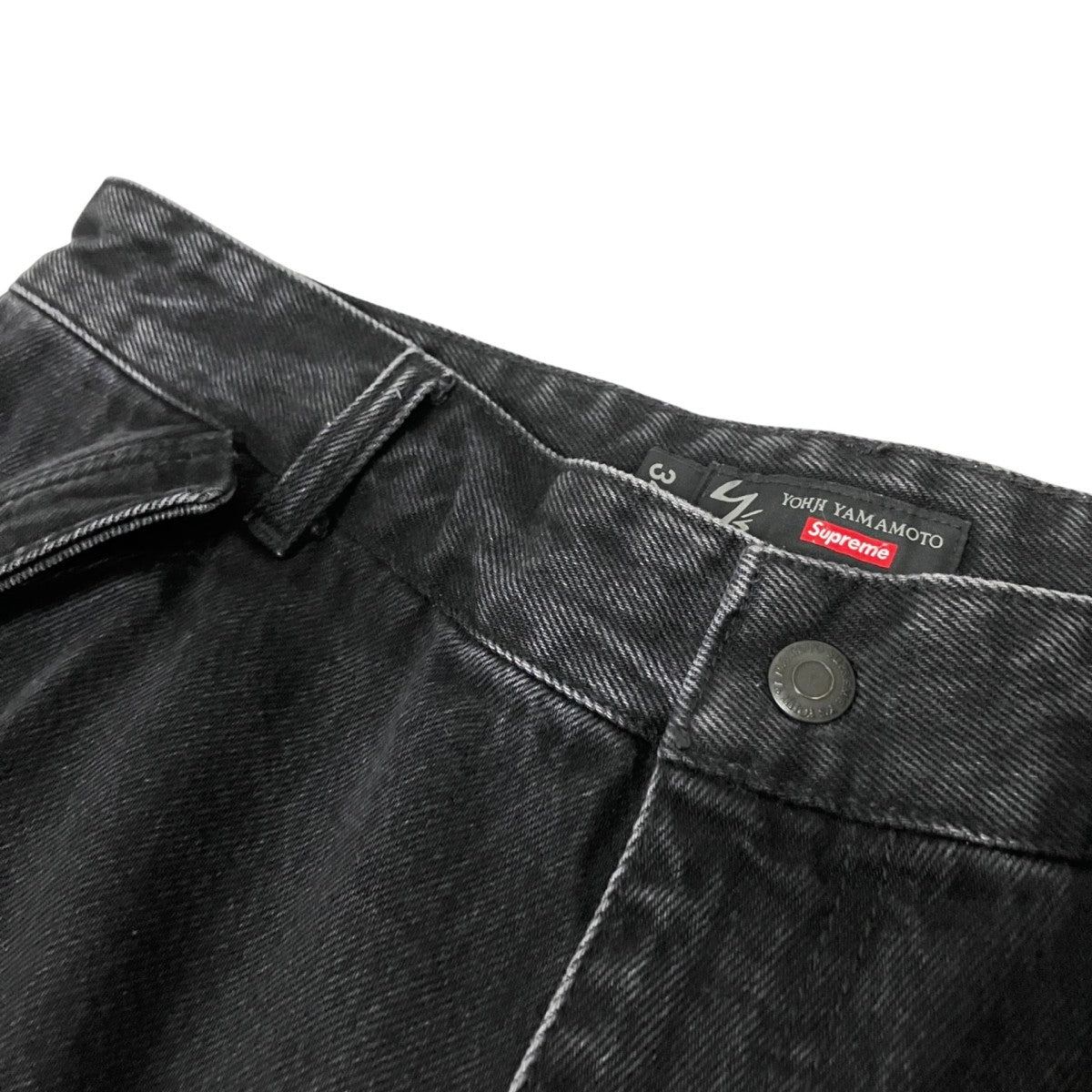 Supreme×Y’s Denim Utility Pantデニムパンツ 古着・中古-3枚目のアイテム画像
