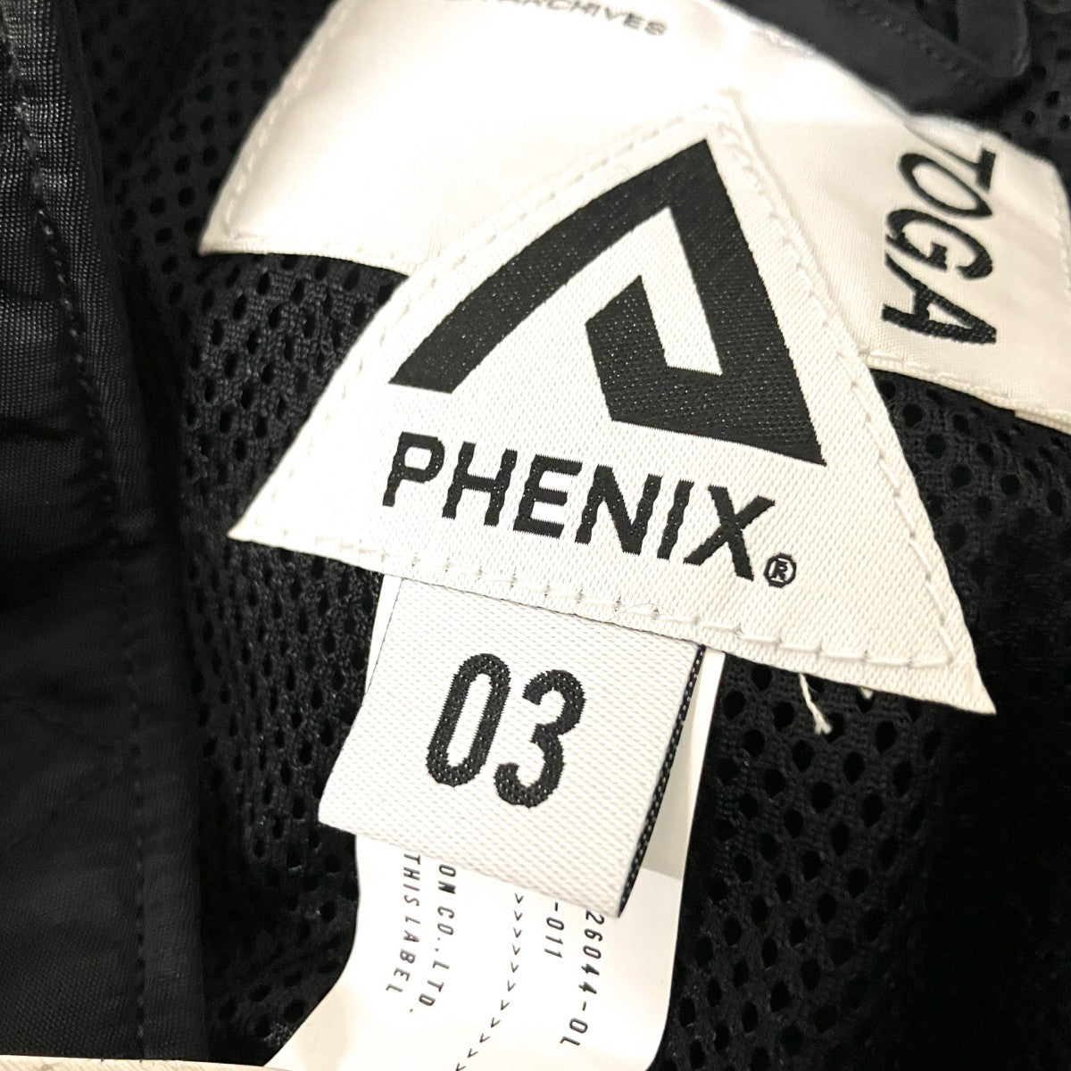 PHENIX×TOGA ARCHIVES CONVERTIBLE UTILITY TECH SHIRTナイロンジャケットP0 26044 0L 古着・中古-4枚目のアイテム画像