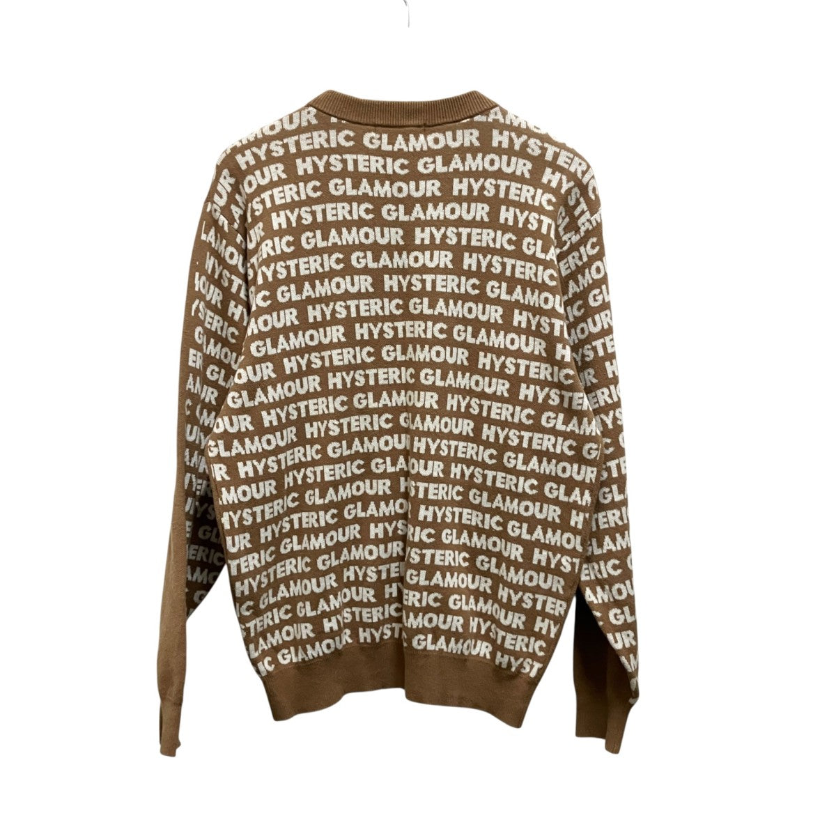 Hysteric Glamour ロゴニット02211NS02 古着・中古-2枚目のアイテム画像