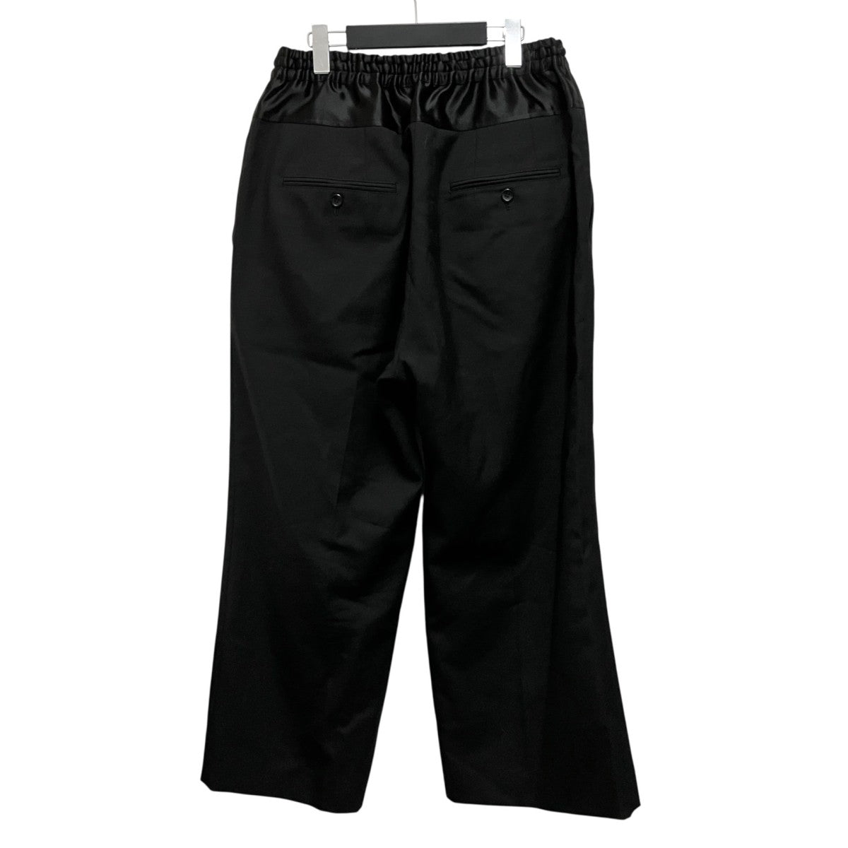 JUNYA WATANABE MAN Wool Trousers With Denim Panel切替パンツWO P026 古着・中古-2枚目のアイテム画像