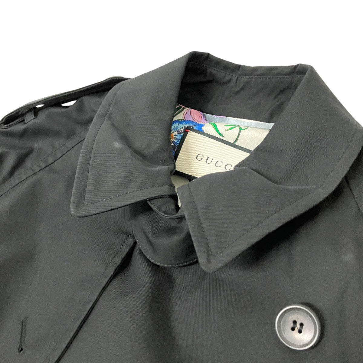 GUCCI トレンチコート572881 古着・中古-3枚目のアイテム画像