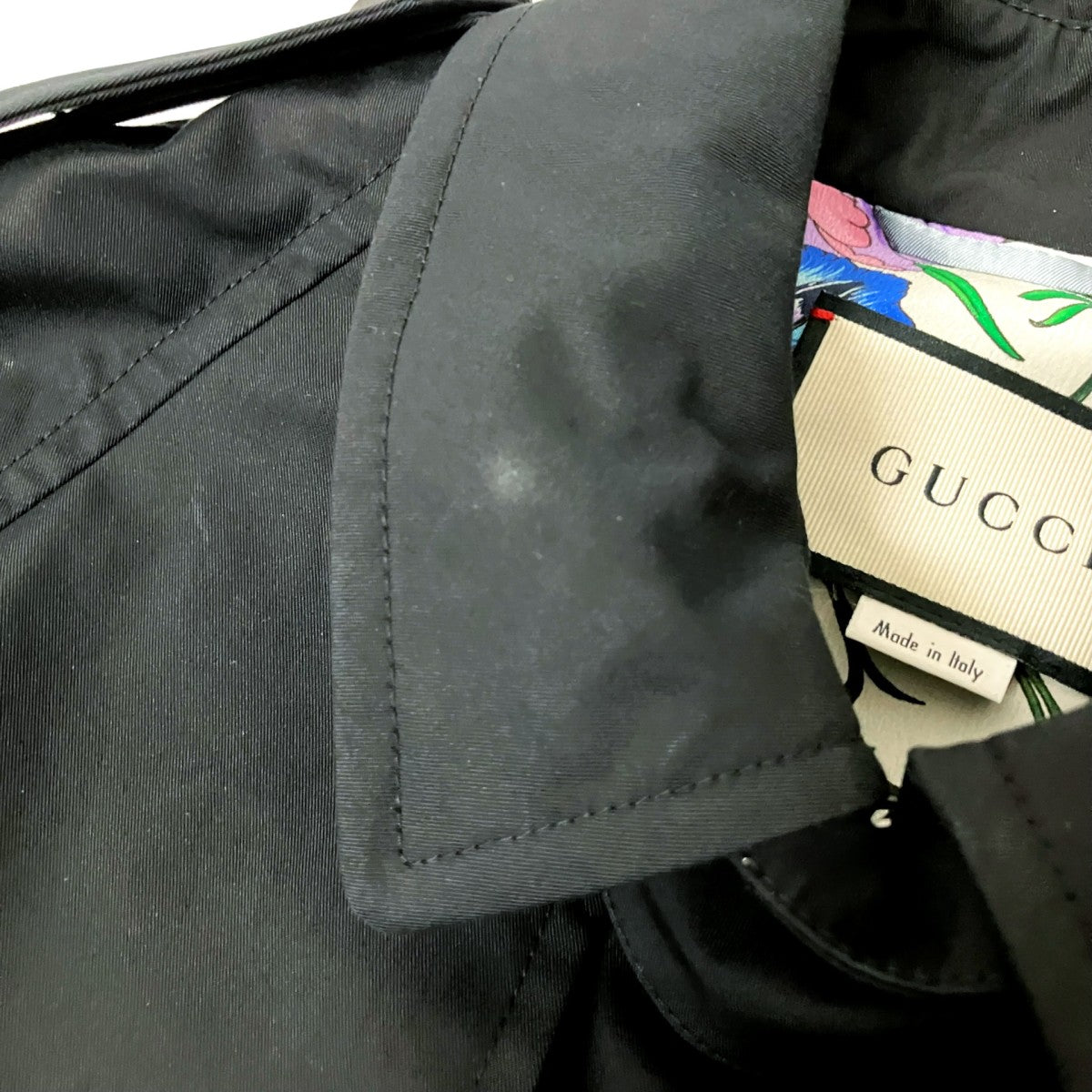 GUCCI トレンチコート572881 古着・中古-4枚目のアイテム画像